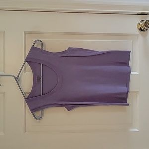 Ann Taylor lilac knit top, size xs